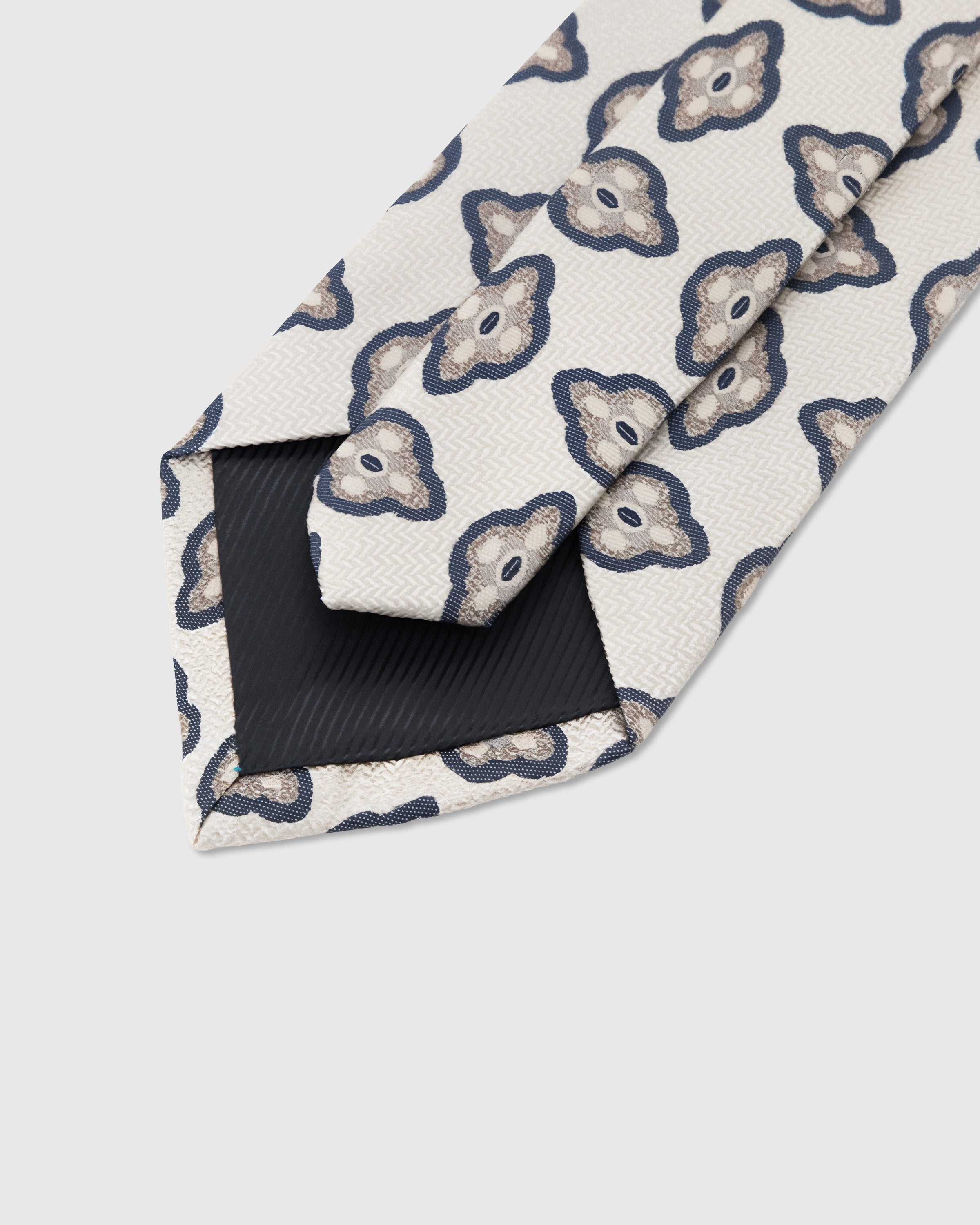 STICKYZOO Pearl Amoeba Tie, 100,000+ sold, structured interlining and hand-finished interior, 145 x 8 cm