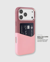 PORTEMONNEE TELEFOONHOESJE — ROZE
