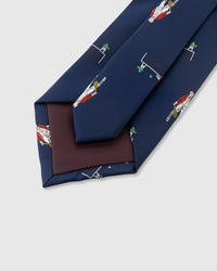 NAVY TENNIS TIE — Rated 4.9★ with 100,000+ sold, gift-ready STICKYZOO packaging, designed in Amsterdam