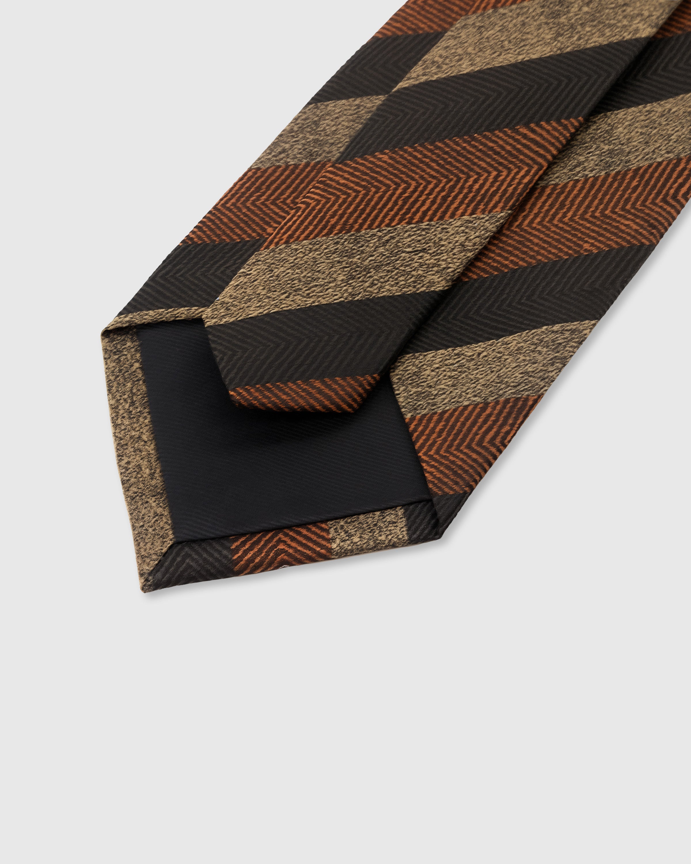 ESPRESSO HERRINGBONE TIE — Rated 4.9★ with 100,000+ sold, gift-ready STICKYZOO packaging, designed in Amsterdam