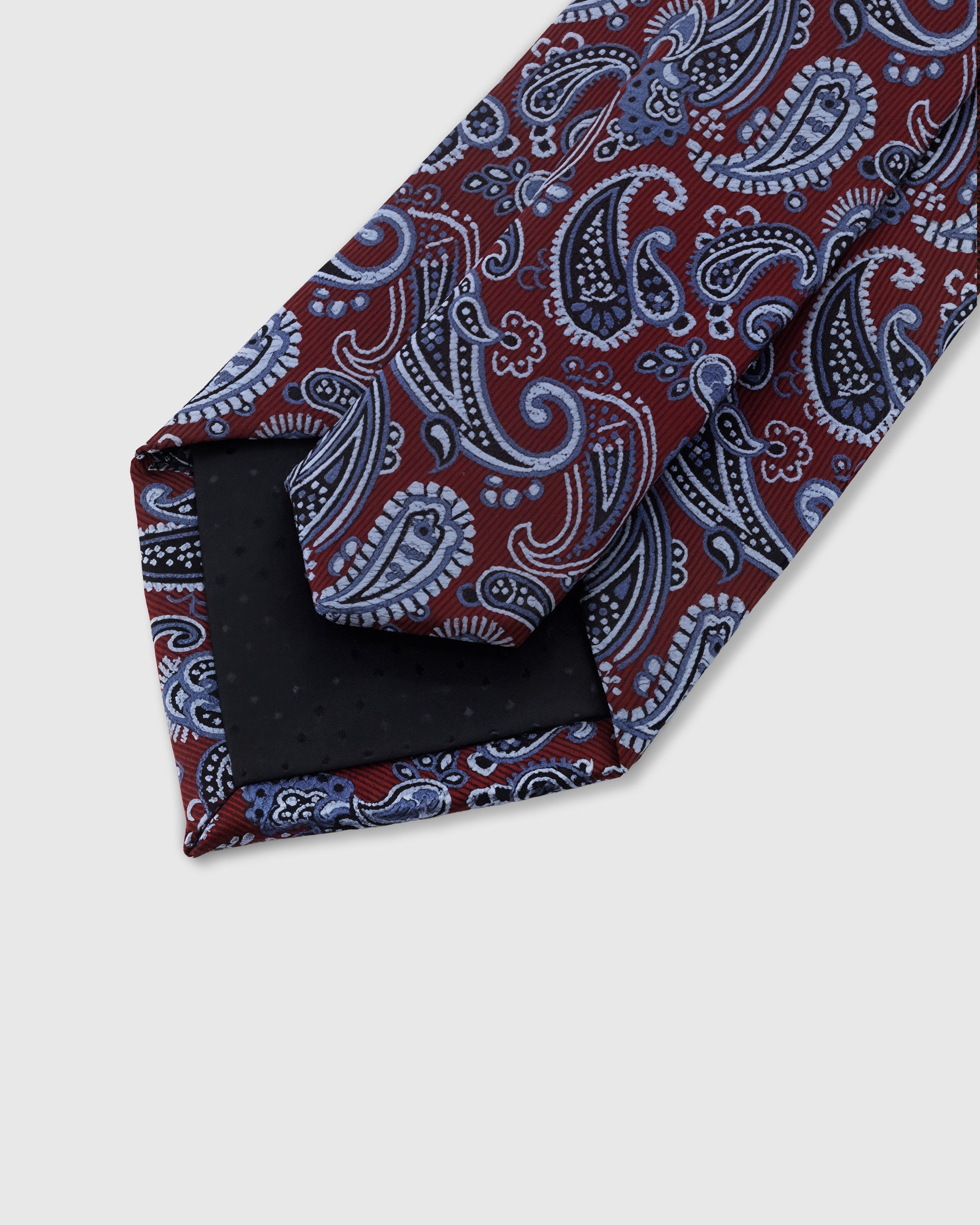 CRIMSON PAISLEY TIE — Rated 4.9★ with 100,000+ sold, gift-ready STICKYZOO packaging, designed in Amsterdam