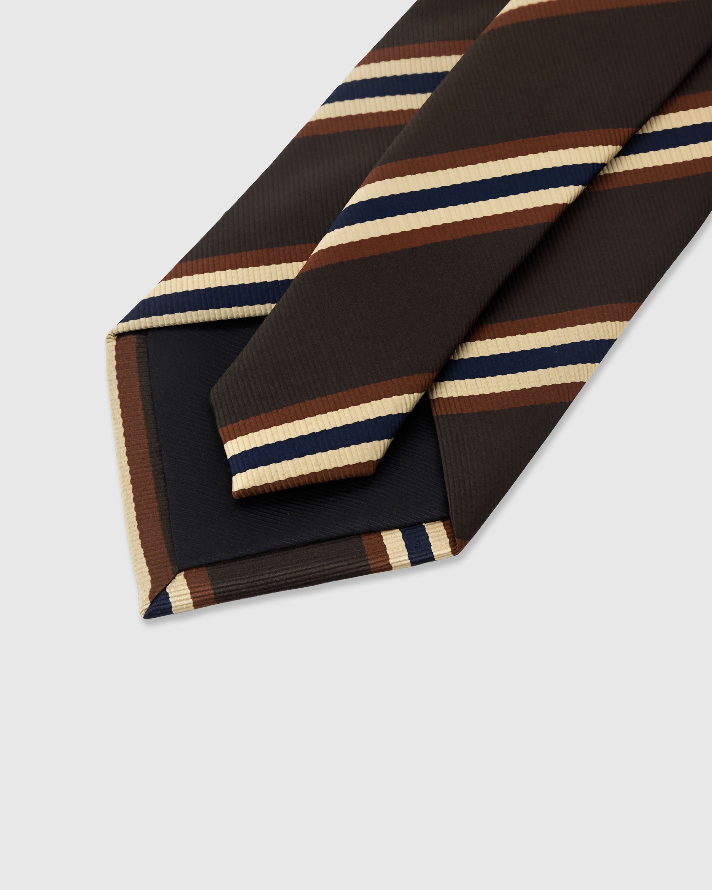 STICKYZOO Midnight Foulard Tie in STICKYZOO premium gift-ready packaging with structured interlining, 145 x 8 cm