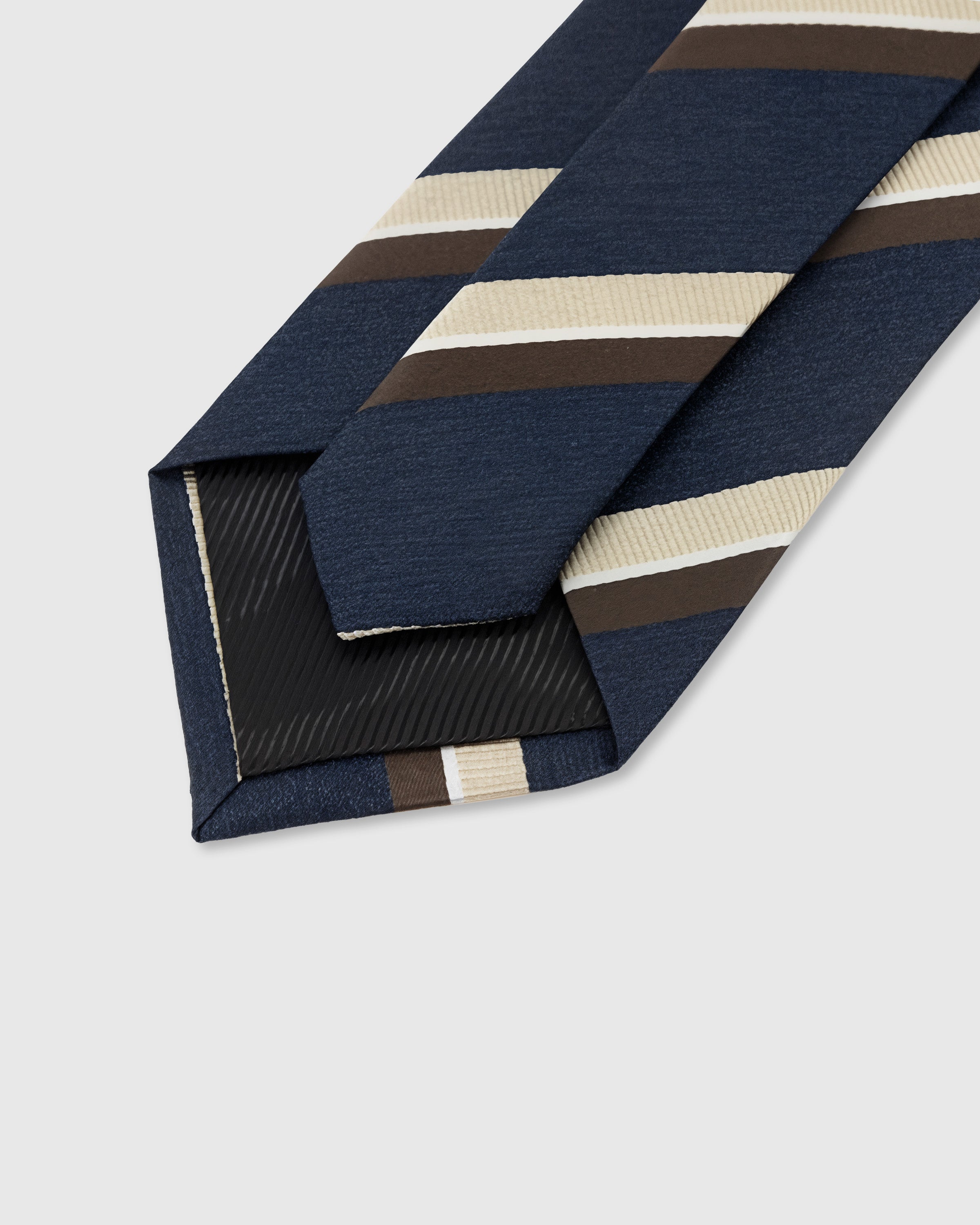 NAVY CLUB STRIPE TIE — Rated 4.9★ with 100,000+ sold, gift-ready STICKYZOO packaging, designed in Amsterdam
