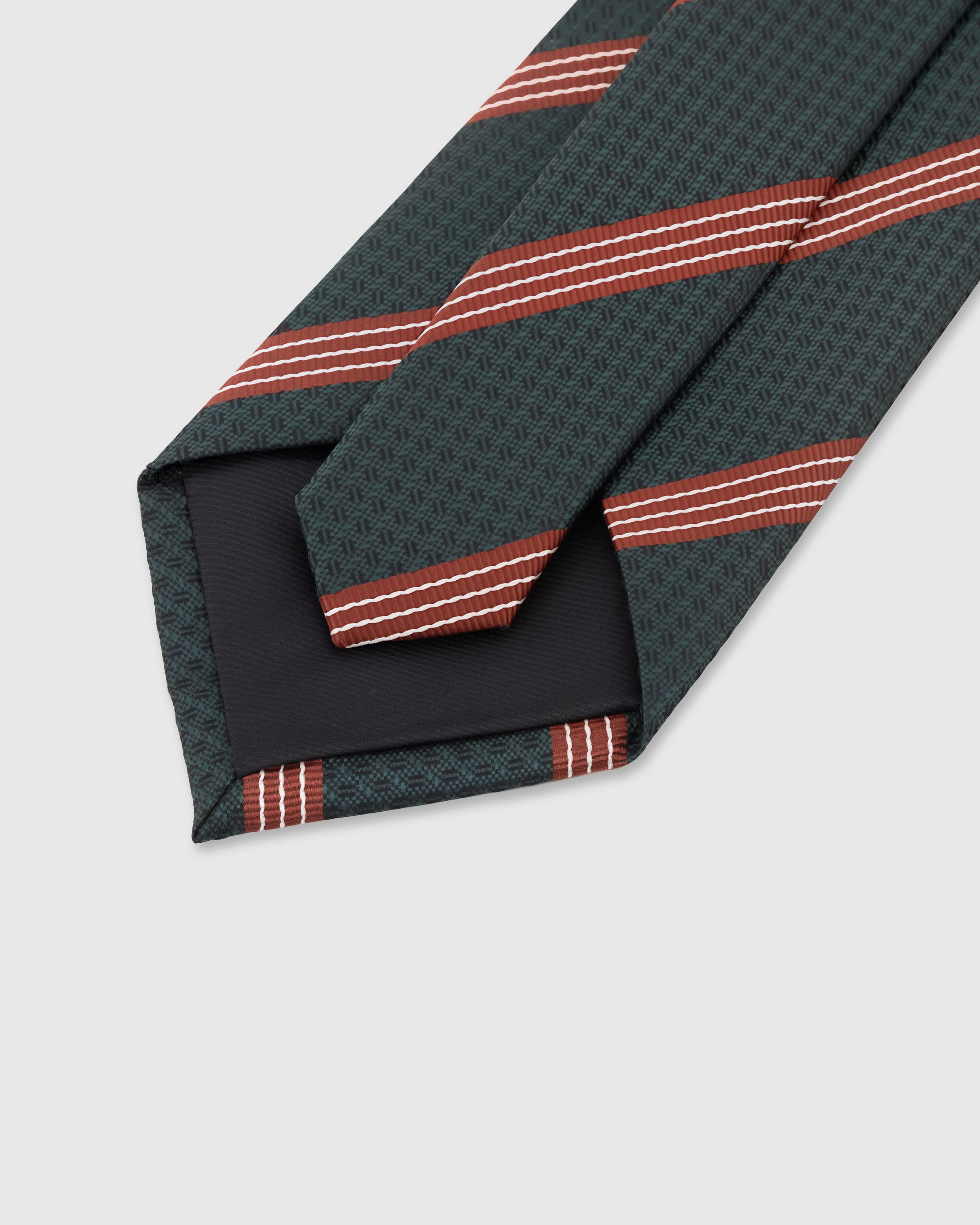 FOREST TRIPLE STRIPE TIE — Rated 4.9★ with 100,000+ sold, gift-ready STICKYZOO packaging, designed in Amsterdam