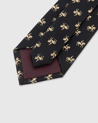 ONYX EQUESTRIAN TIE — Rated 4.9★ with 100,000+ sold, gift-ready STICKYZOO packaging, designed in Amsterdam