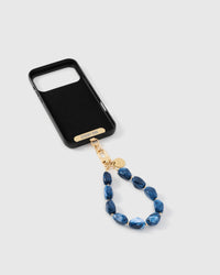 Inside of phone case showing STICKYZOO Phone Strap Card attachment slot