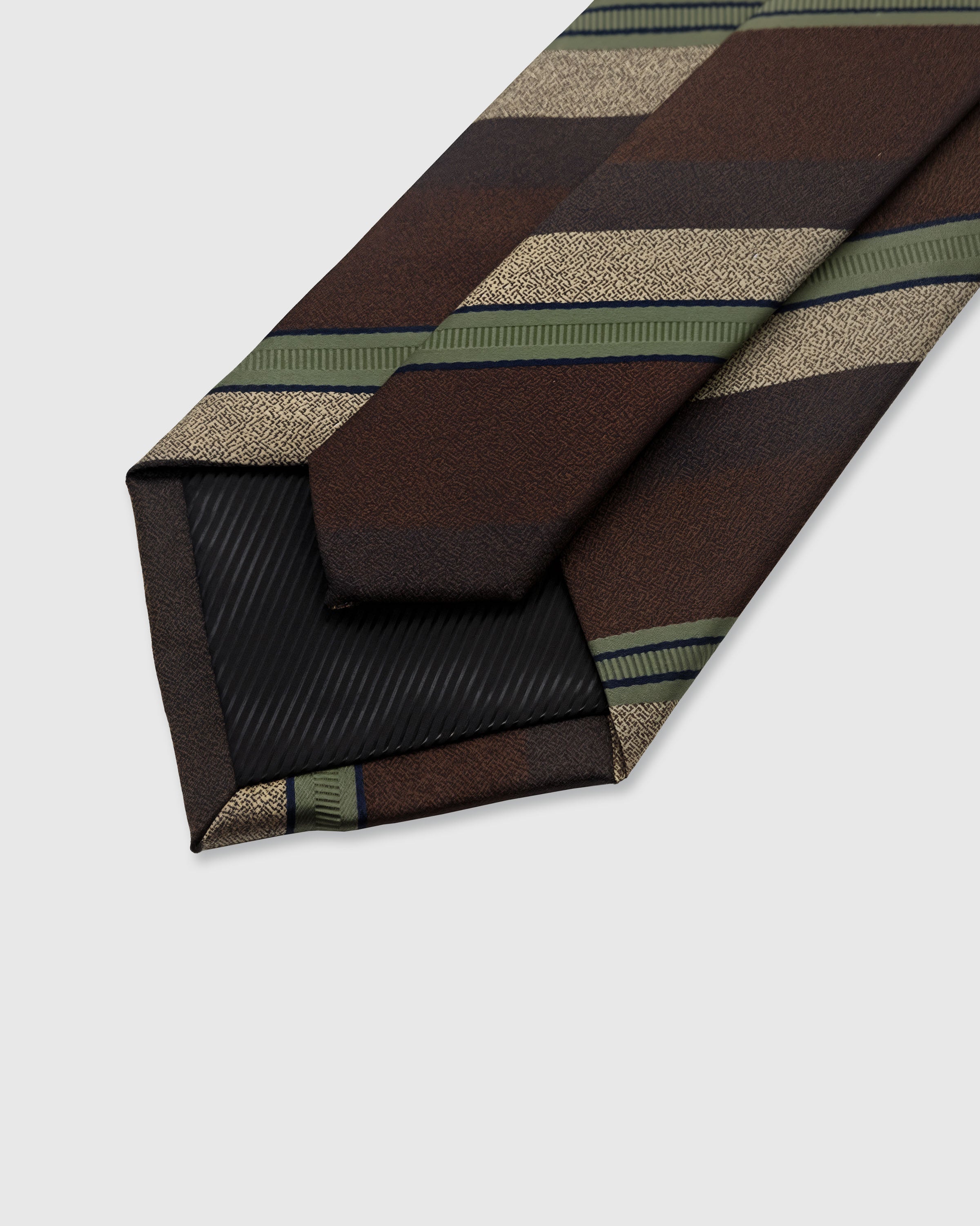 CHESTNUT REGIMENT TIE — Rated 4.9★ with 100,000+ sold, gift-ready STICKYZOO packaging, designed in Amsterdam
