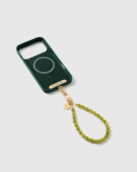 Inside of a phone case showing the included Phone Strap Card that the strap attaches to