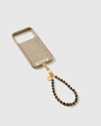 Inside of a phone case showing the included Phone Strap Card that enables any-case fit