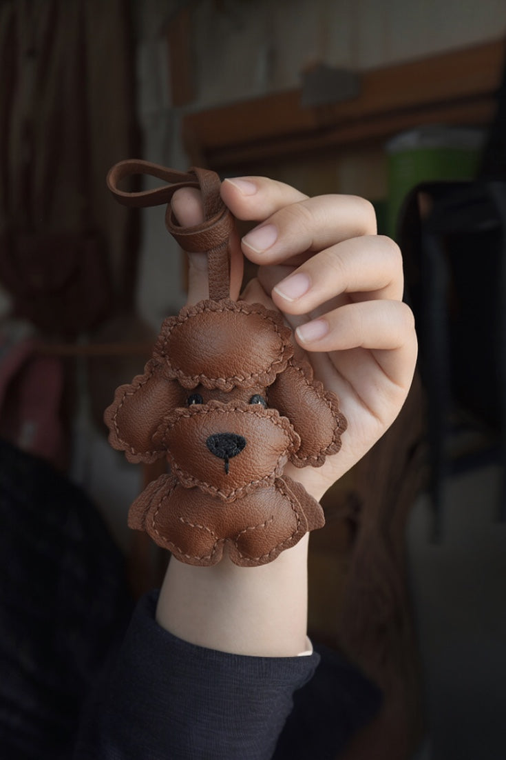 POODLE TEDDY BAG CHARM