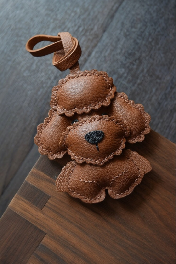 POODLE TEDDY BAG CHARM