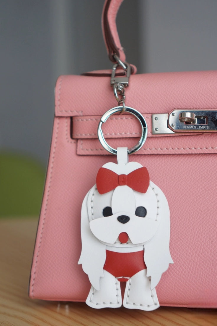 MALTESE BAG CHARM