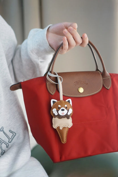 RACCOON ICE CREAM BAG CHARM