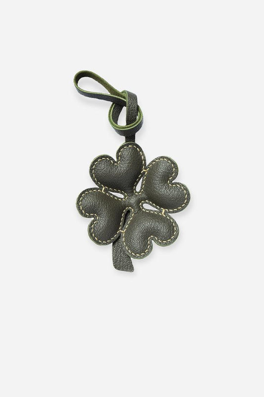 FOUR LEAF CLOVER BAG CHARM