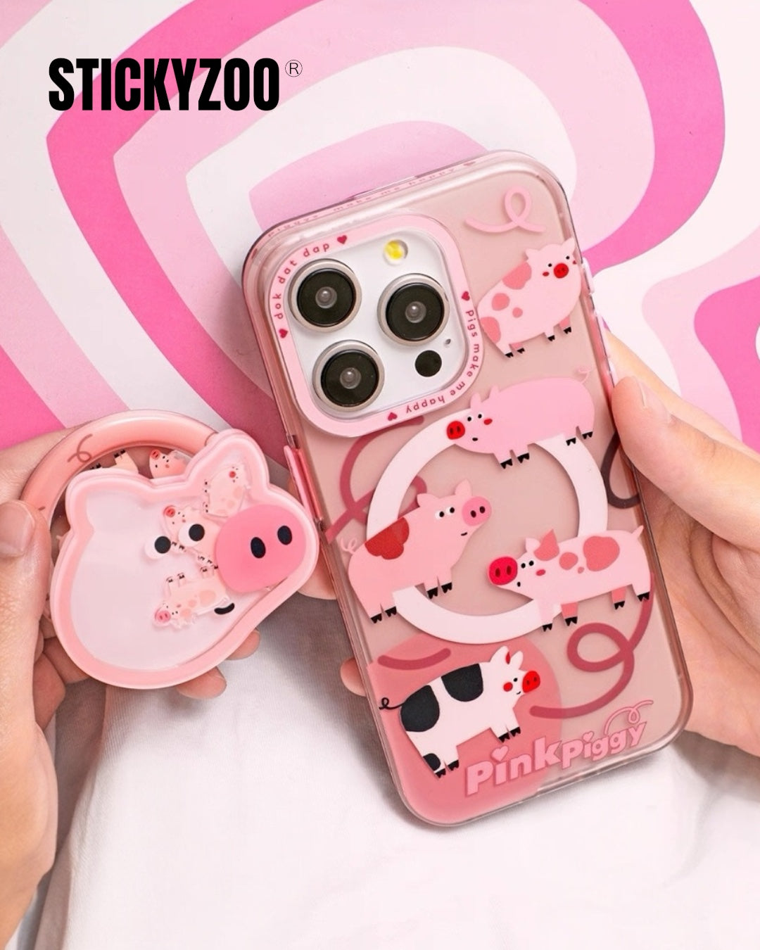 PINK PIGGY CASE