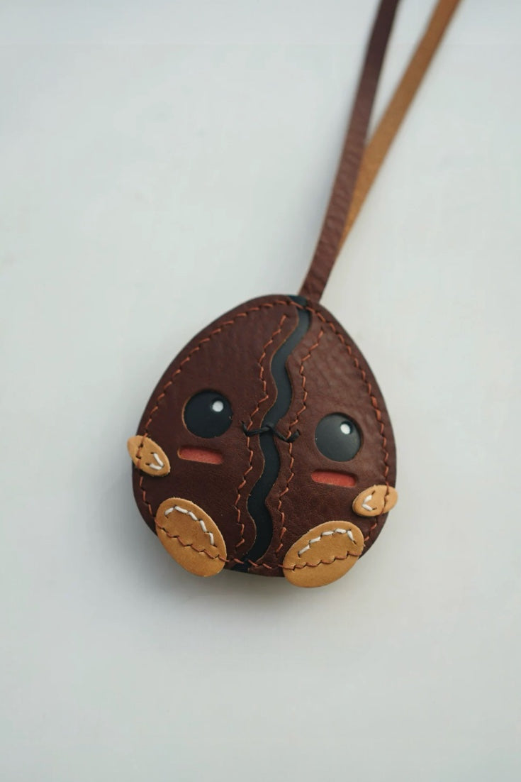 ROASTED BEAN PENDANT BAG CHARM