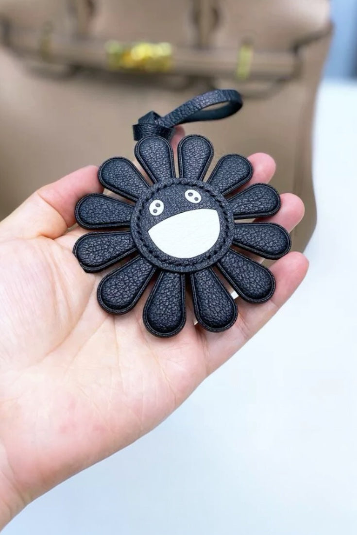 NIGHT FLOWER BAG CHARM