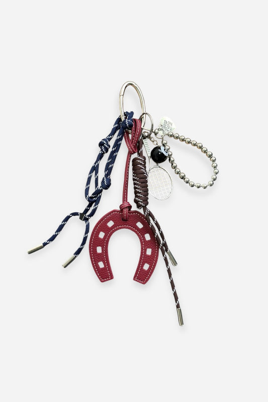 LUCKY HORSESHOE BAG CHARM