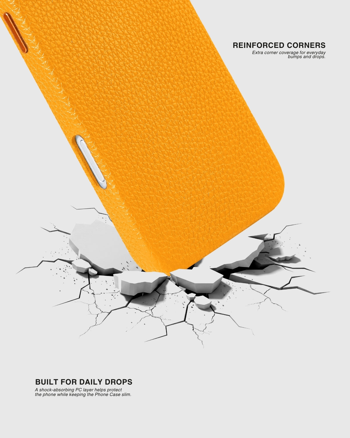 Shock-absorbing drop test.