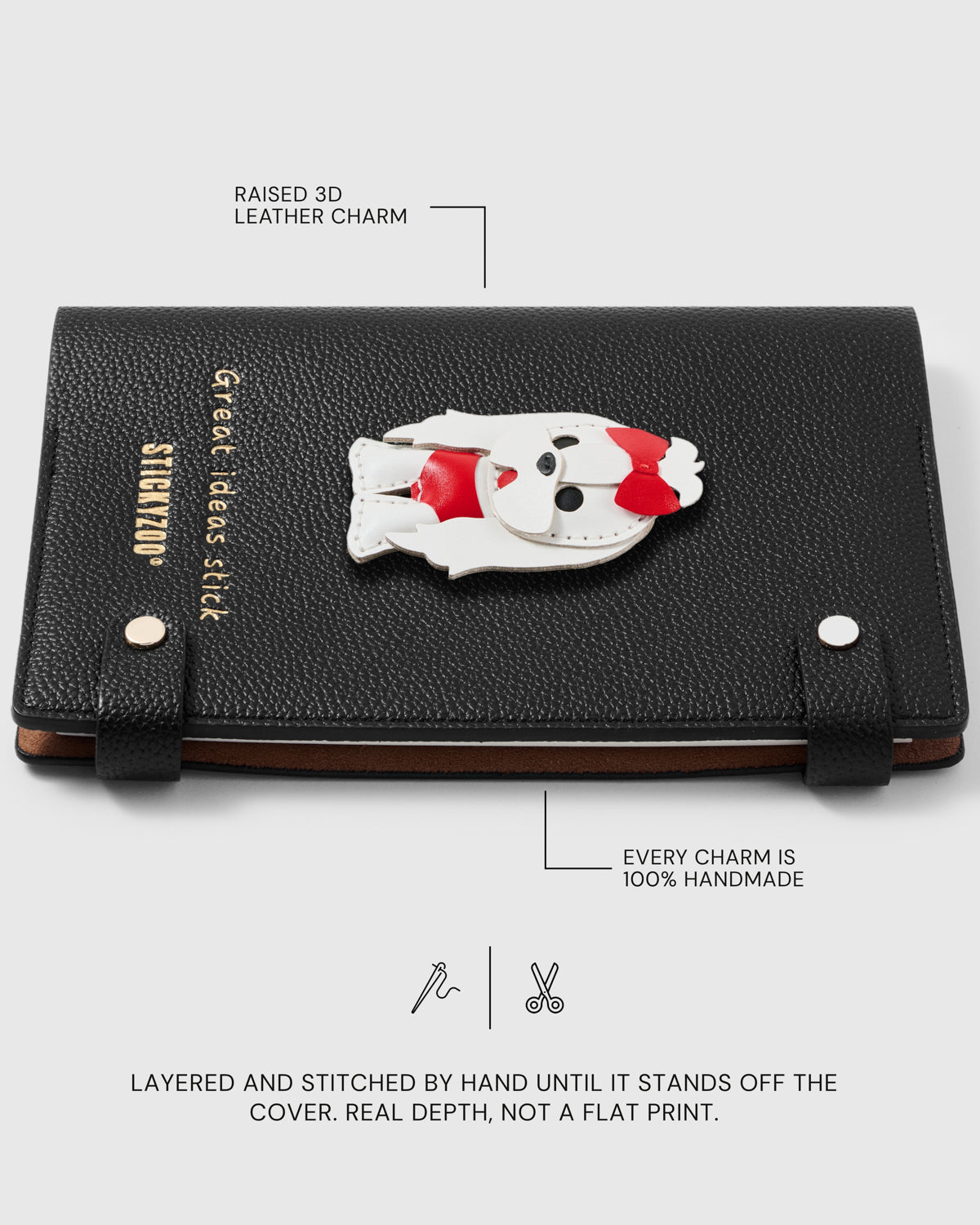 RED OUTFIT PUPPY NOTEBOOK