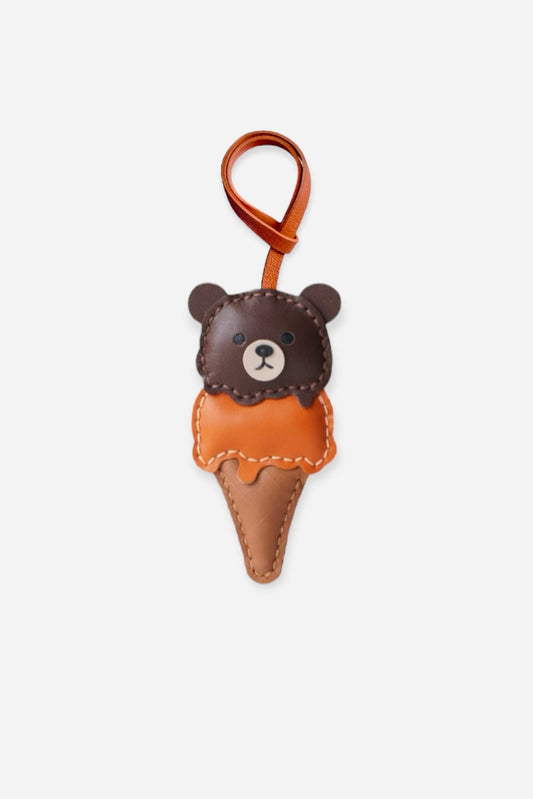 BEAR ICE CREAM BAG CHARM