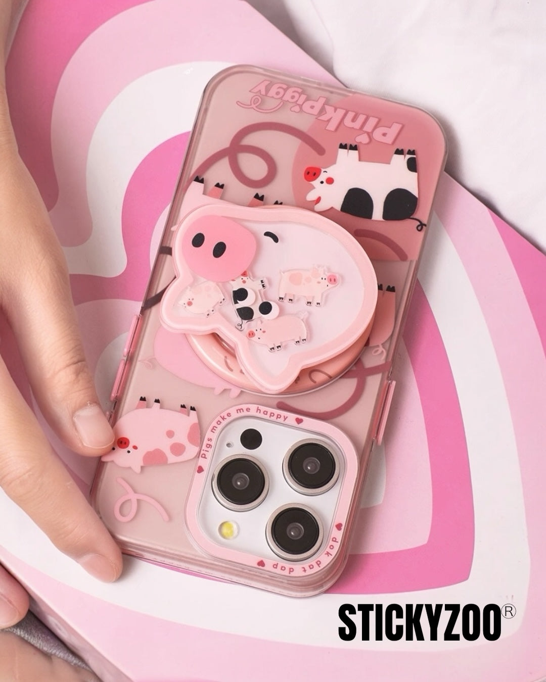 PINK PIGGY CASE