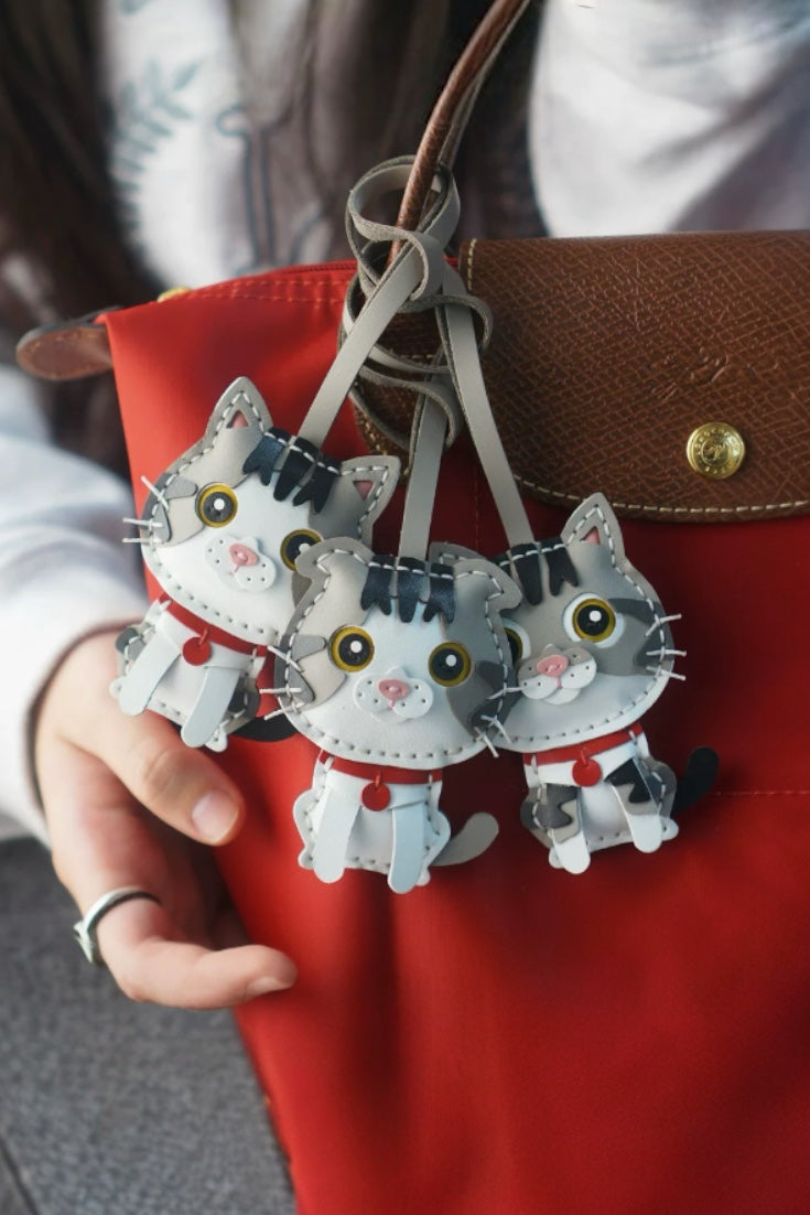 AMERICAN WIREHAIR BAG CHARM