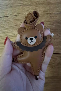 BALLET BEAR CHARM — 100,000+ STICKYZOO charms sold worldwide. Real French leather.