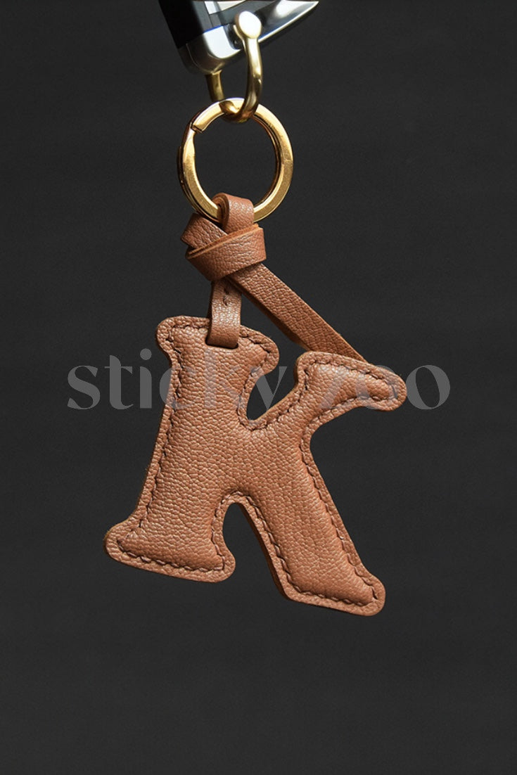 ALPHABET BAG CHARM