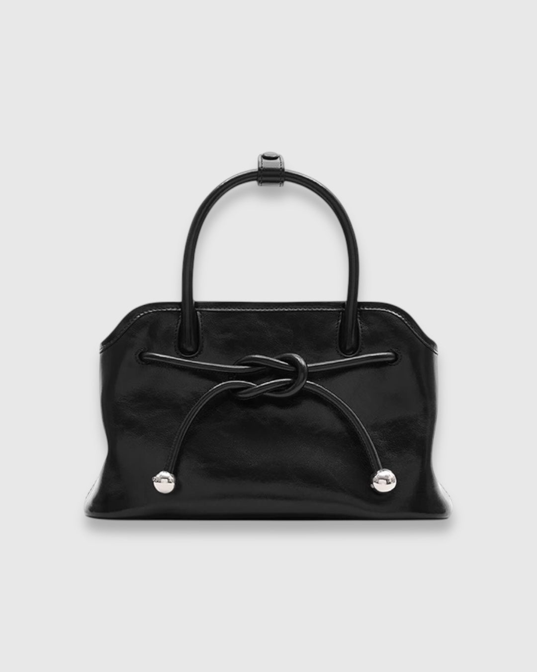 Borsa Mini con Nodo in Pelle Vegana