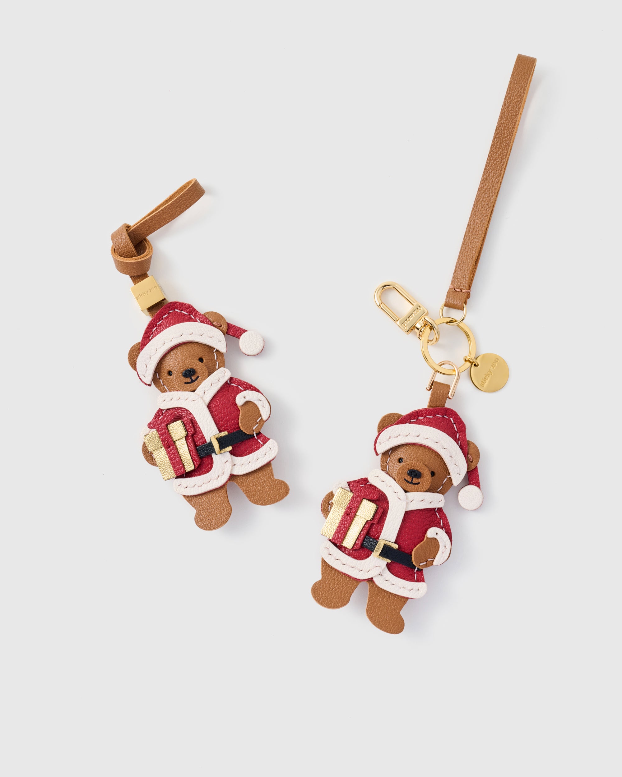 SANTA BEAR CHARM