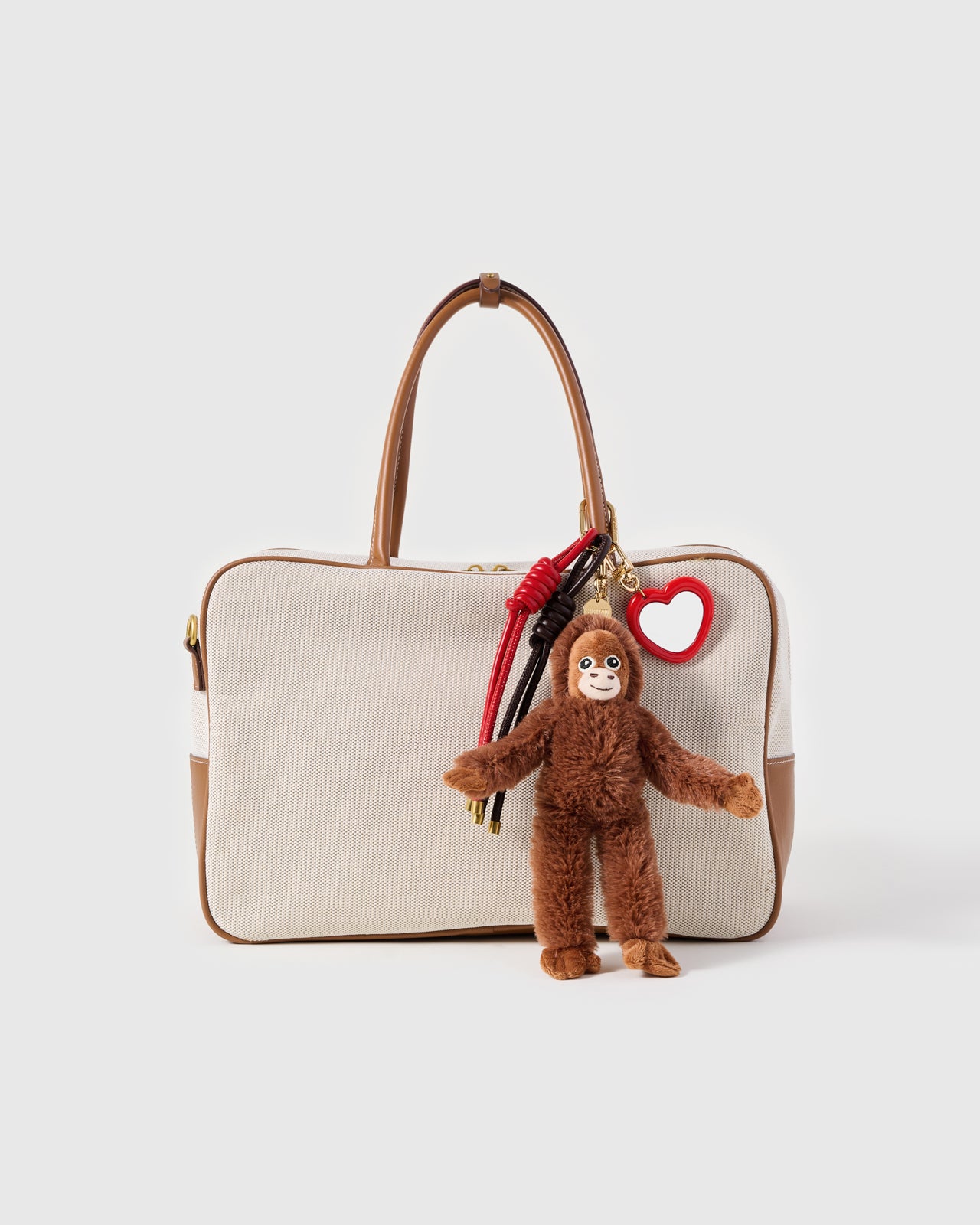 Orangutan Heart Bag Charm Keychain Handmade Gift – STICKYZOO®