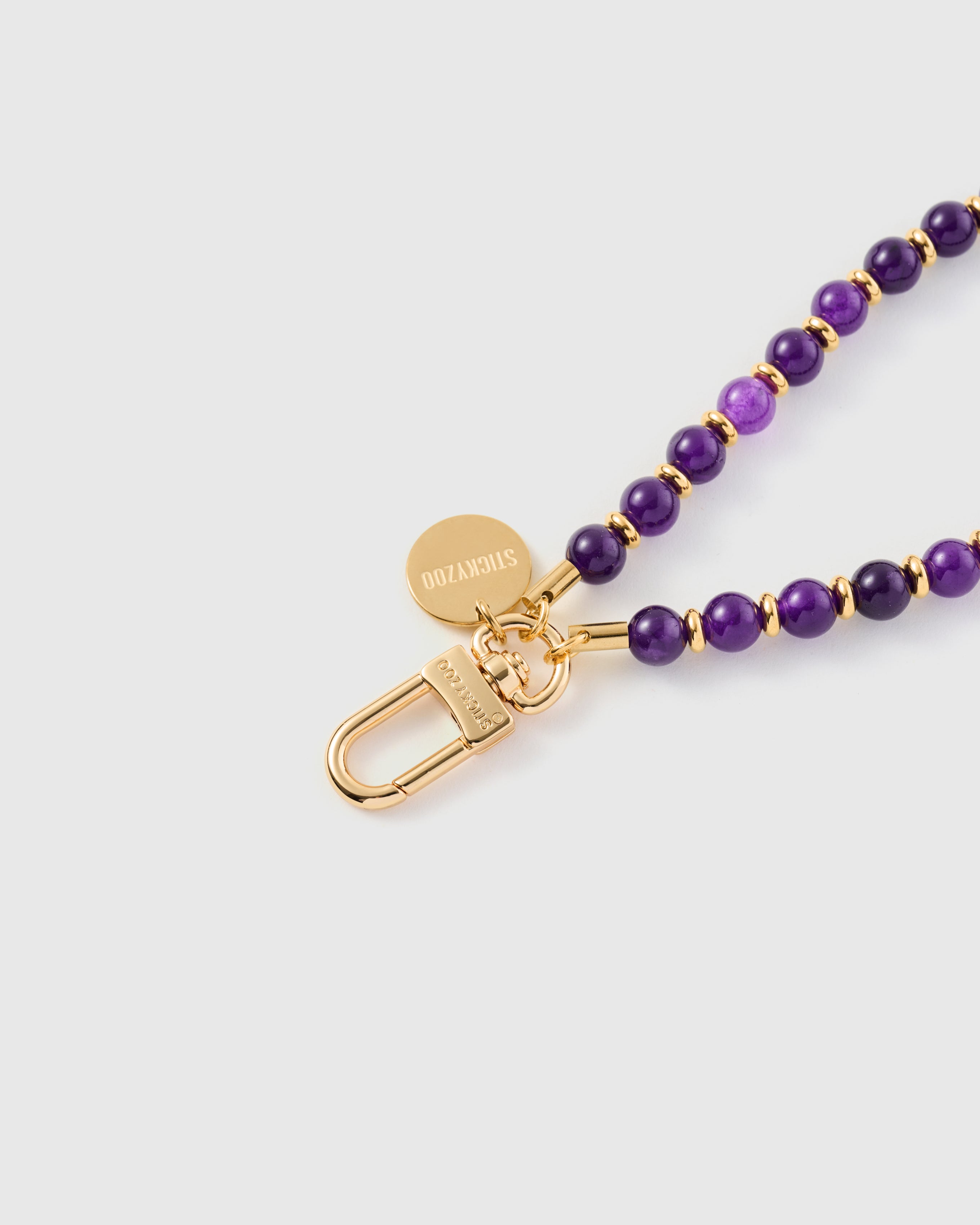 레몬 빛 휴대전화 끈