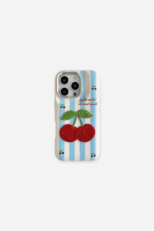 CHERRY STRIPE CASE