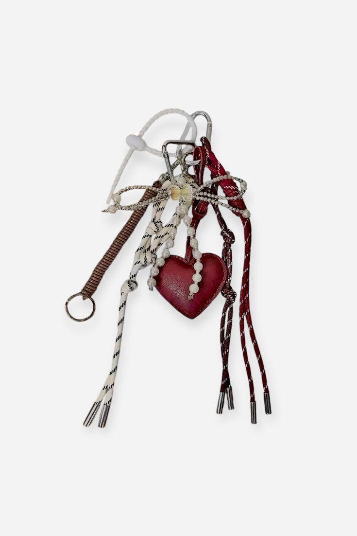 HEART STRINGS BAG CHARM