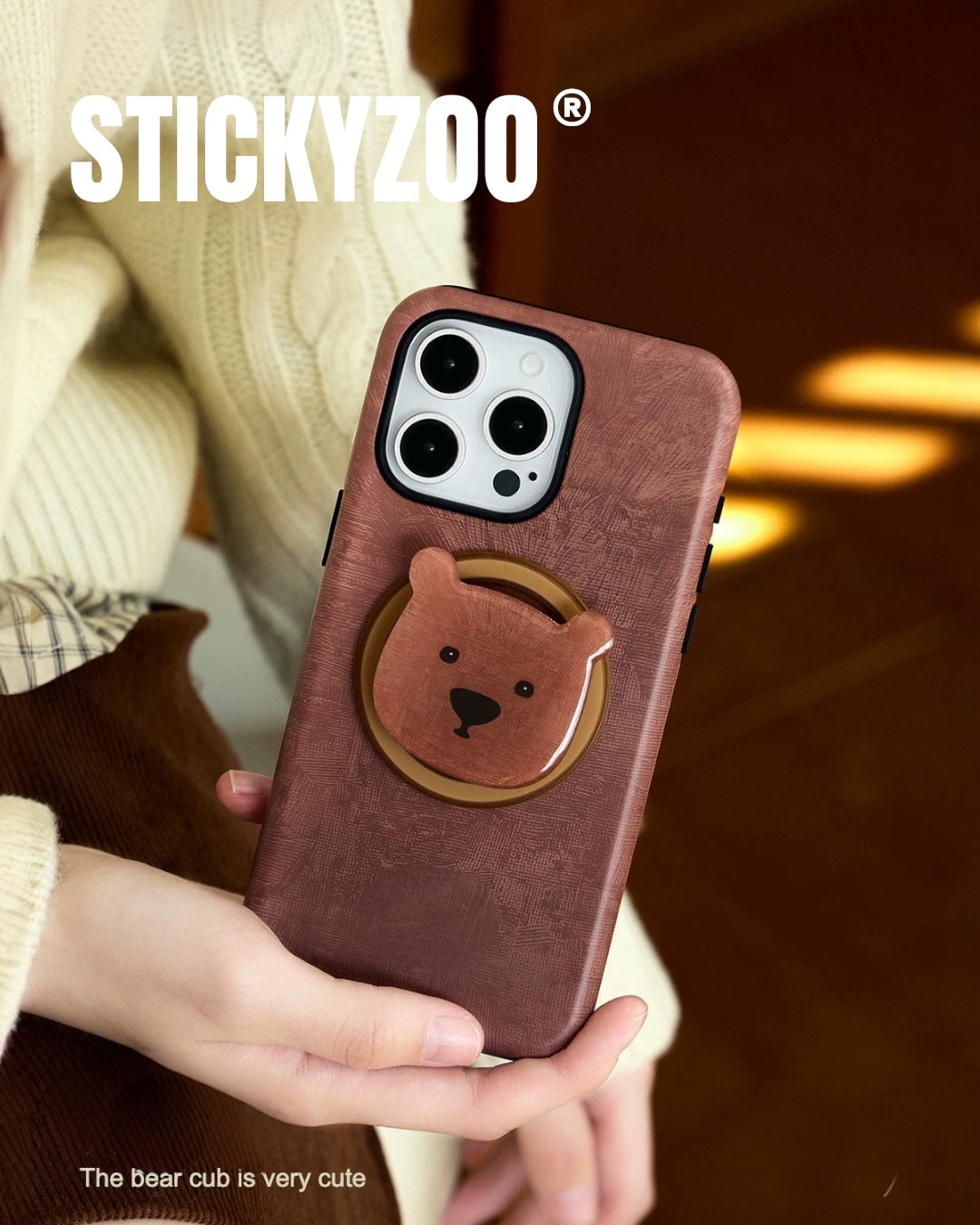 Sticky Zoo® Phone Cases – Trendy Animal-Themed Cases with Puppies