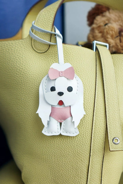 MALTESE BAG CHARM