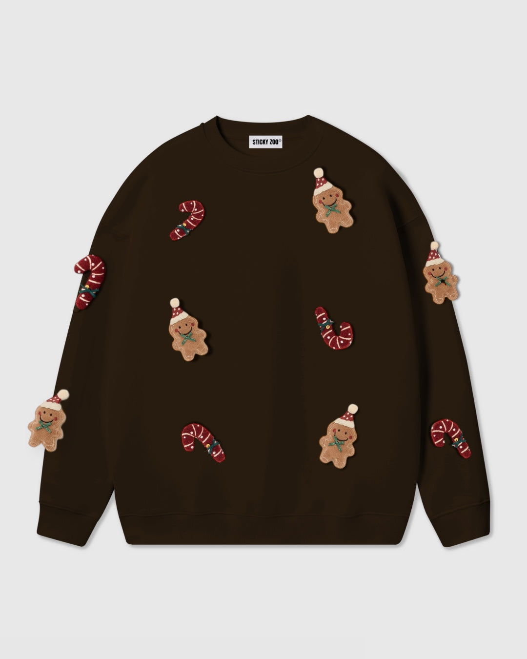 GINGERBREAD PARTY CRASHERS SWEATSHIRT