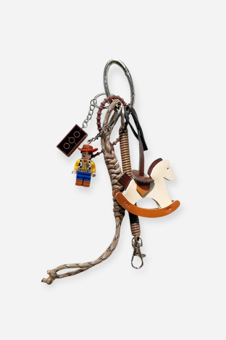 WOODY BAG CHARM