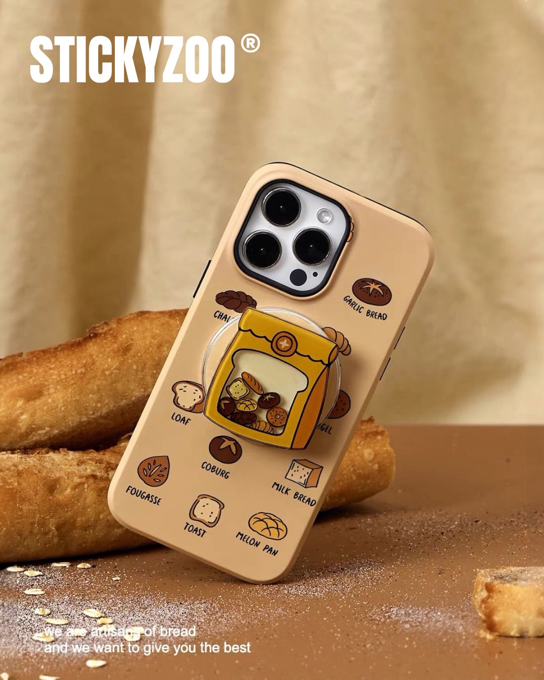 CUSTODIA PER PANE ALL'AGLIO