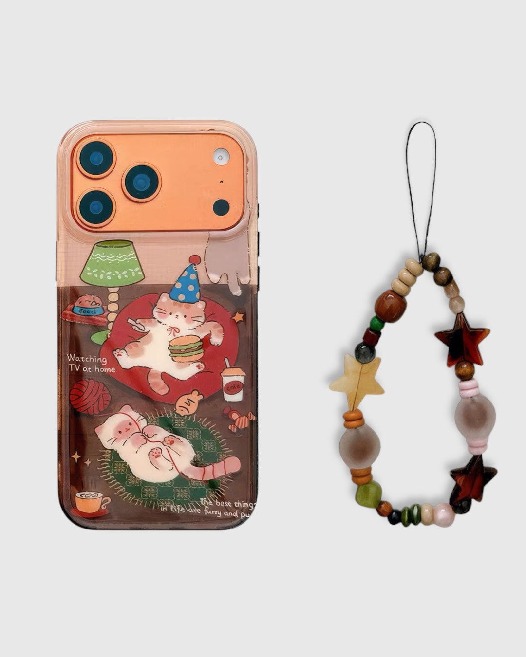 COZY CAT NIGHT PHONE CASE
