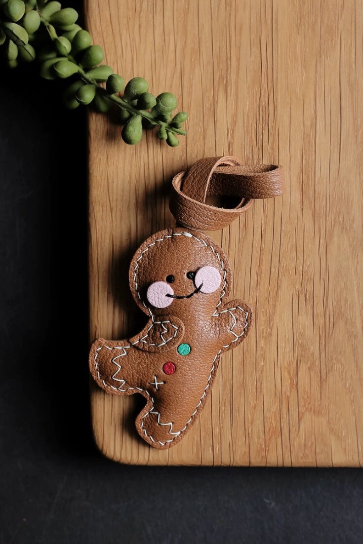 GINGERBREAD POPPETJE BAG CHARM