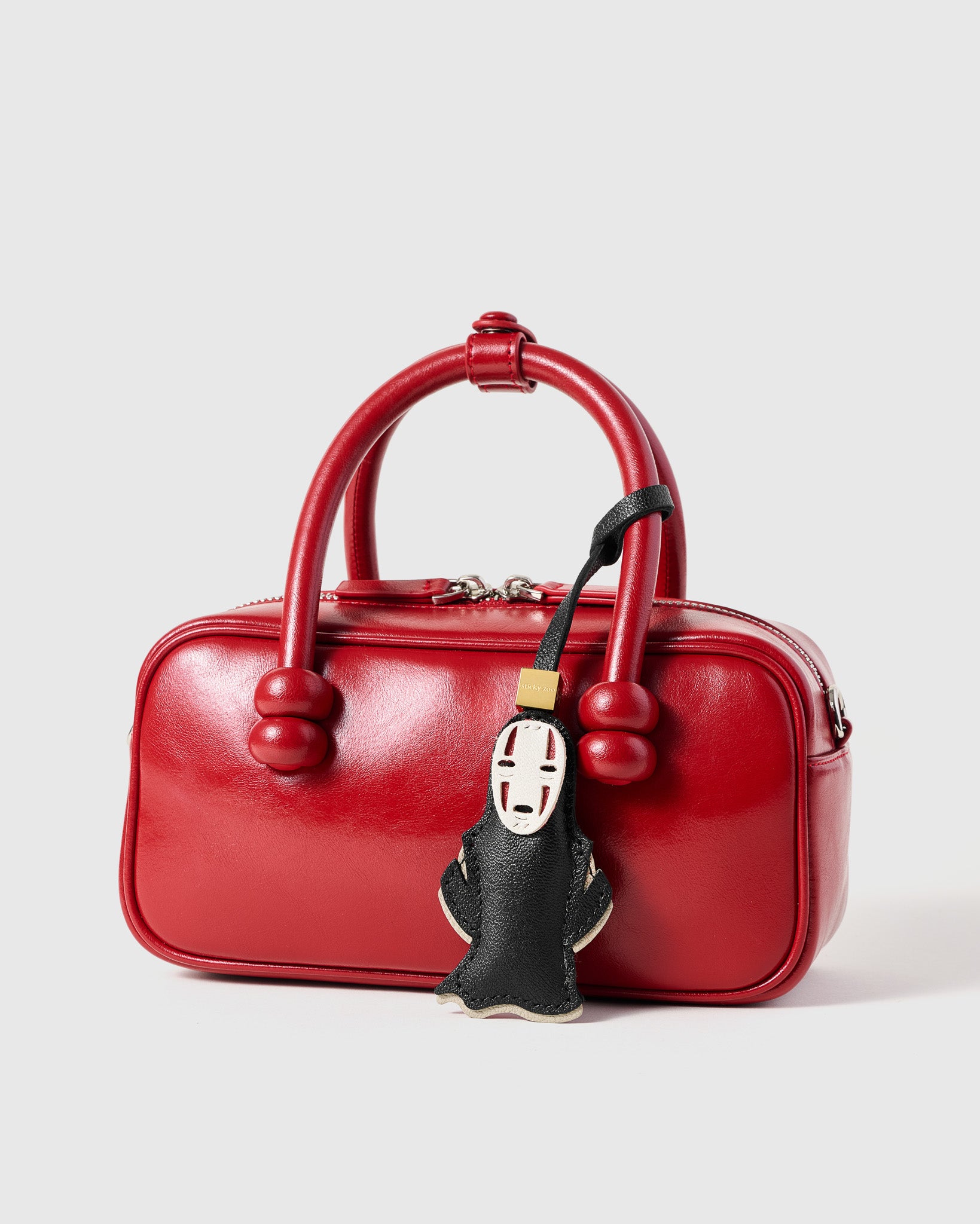 ノーフェイス レザー バッグチャーム＆キーチェーン – ハンドメイド