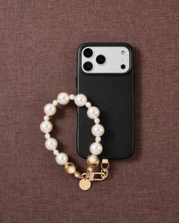 GOLDEN PEARL PHONE STRAP