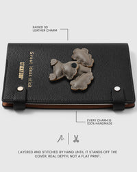 GREY POODLE PUPPY NOTEBOOK