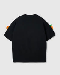 Size chart for STICKYZOO Pumpkin Halloween T-Shirt S to 2XL