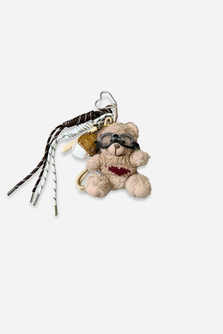 ADVENTURE BEAR BAG CHARM