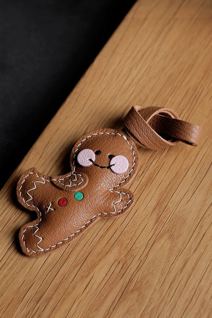 GINGERBREAD POPPETJE BAG CHARM