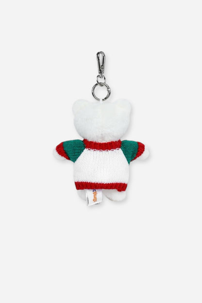 HOLIDAY HUGS BEAR BAG CHARM