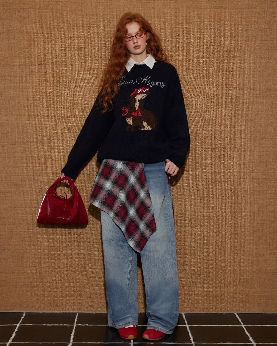 LOVE DACHSHUND SWETER